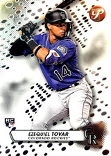 2023 Topps Pristine #123 Ezequiel Tovar RC Colorado Rockies