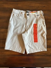   NEW Hurley Youth Hybrid Short, Size M 10/12 Stretch, Adjustable Waist, GREY