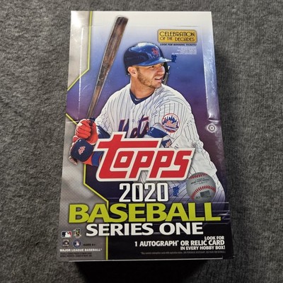 2020 Topps MLB Baseball Series One Factory Sealed Trading Card Hobby Box New