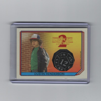 STRANGER THINGS SEASON 2 DUSTIN HENDERSON COMMEMORATIVE MEDALLION (D & D DICE)