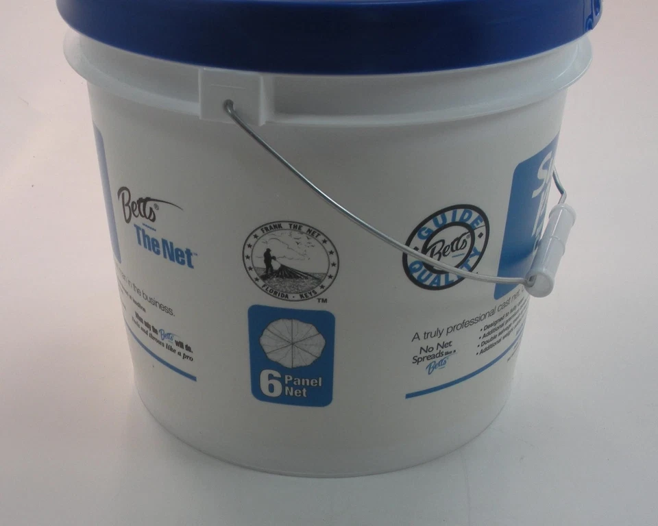 Betts 19-7DH Super Pro литая сетка с глубокими отверстиями радиус 7 футов сетка 5/8 дюйма с лямкой - Изображение 2 из 4