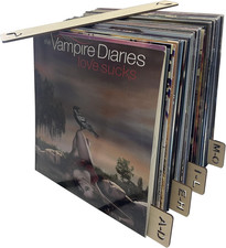 Vinyl Record Dividers - Alphabetical Record Dividers A-Z with Now Playing Divide