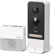 TP-Link Tapo Smart Battery Video Doorbell and Camera Kit (TAPO D230S1)