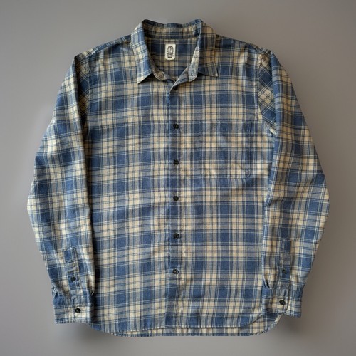 Hiroshi Kato Shirt Large Multicolor Casual Button Up New York Minimalist