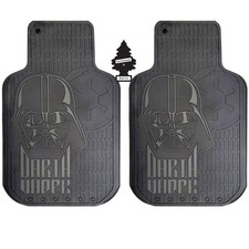 For Mitsubishi Heavy Duty Darth Vader Star Wars Rubber Floor Mats 2-Pc Front