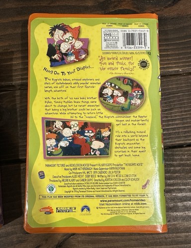 Rugrats - Tommy Troubles (VHS, 1996) & The Rugrats Movie VHS LOT - Picture 12 of 13