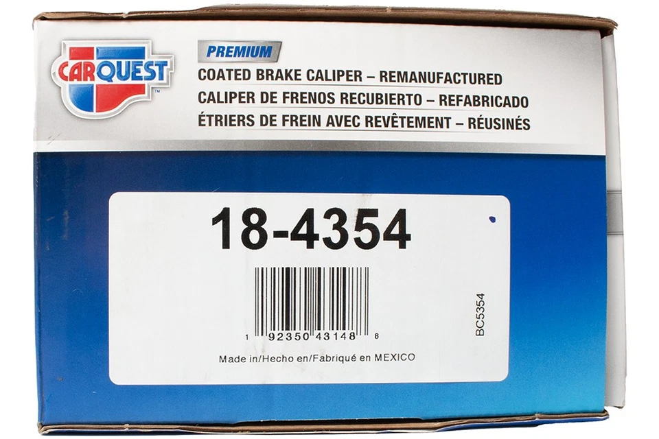 Pinza de freno recubierta Carquest para Buick Park Avenue 1991-93 número de pieza 18-4354 Foto 3 de 4