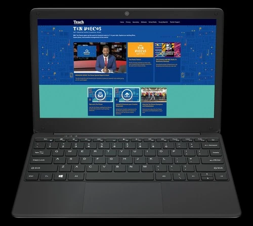 GeoBook 2E 12.5-inch  Laptop - win 11 Intel Celeron  4GB/64GB ideal for students