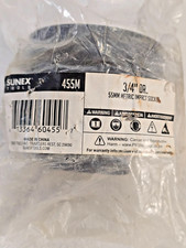 Sunex 455m 34 Drive Standard 6 Point Metric Impact Socket 55mm New Sealed Pkg Sunex 455m 34 Drive Standard 6 Point Metric Impact Socket 55mm New Sealed Pkg