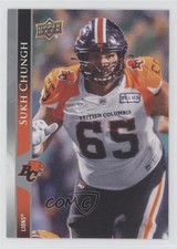 2021 Upper Deck CFL Blank Back Sukh Chungh #54 0sh0