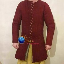 Knight Armor Gambeson Medieval Outfit Clothing sca/Hema/Larp Dress Reenactment