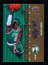 2009-10 Upper Deck Signature Collection Rajon Rondo #8 Auto 0c3
