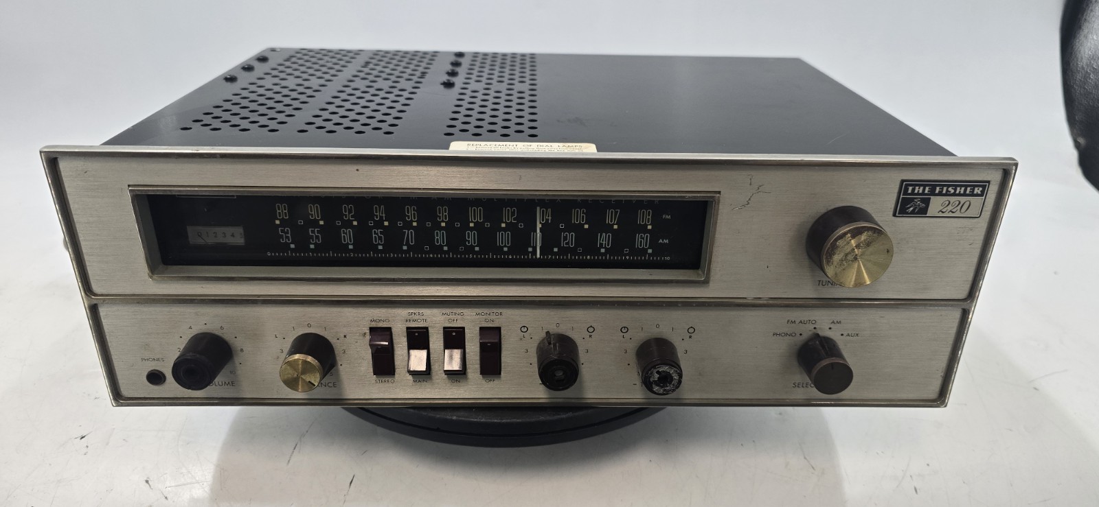 Fisher 220-t vintage audio equipment - eBay listing photo 2