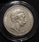 1909 A German Empire 3 Mark Silver Coin — photo 1