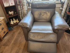 Real Leather 3 Piece Suite