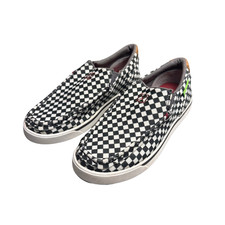 Twisted X Children's Black White Slip On Kick Shoes 3M