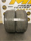 2x 255 45 ZR17 98Y Pirelli P Zero Asimmetrico 61mm D256 part worn