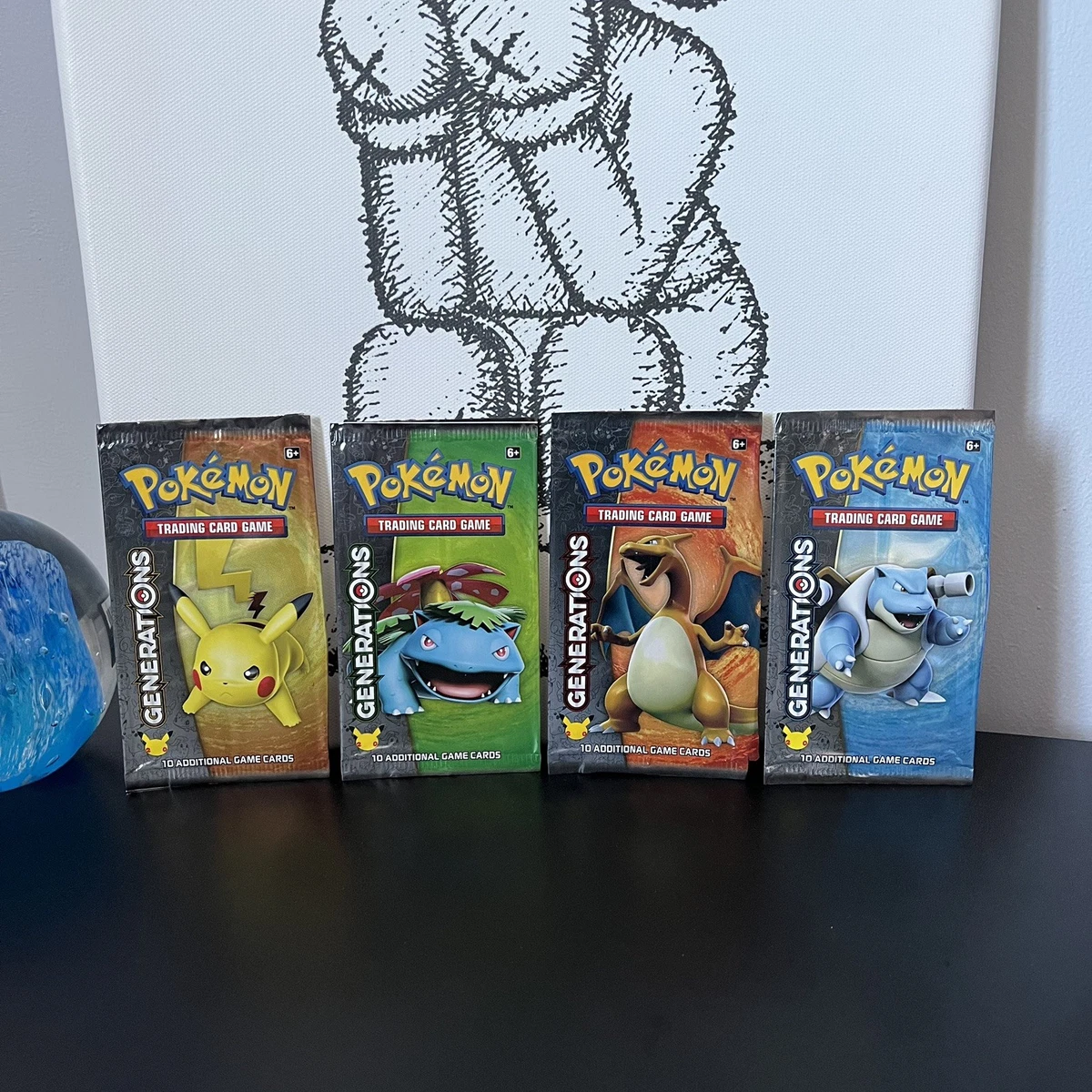 精灵宝可梦TCG 代密封收藏卡游戏包| eBay
