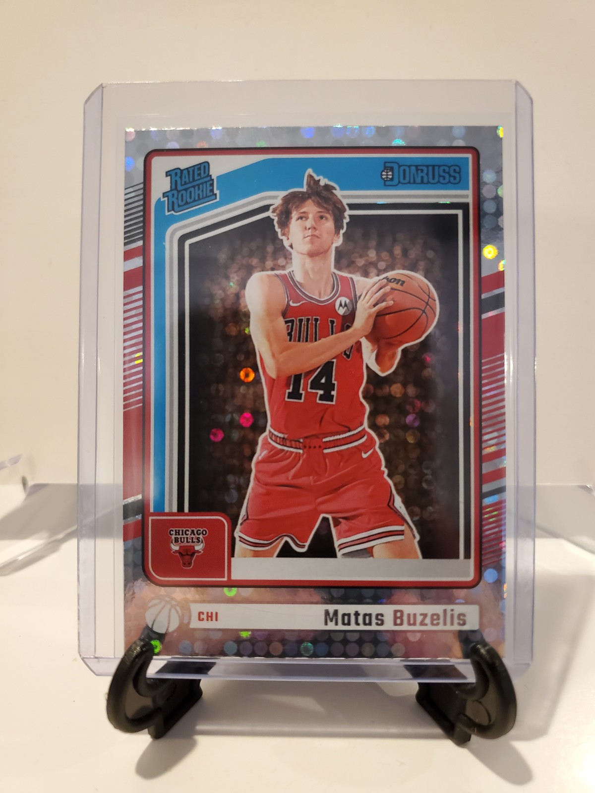 2024-25 Panini Donruss - Rated Rookie Matas Buzelis #240 Disco (RC)