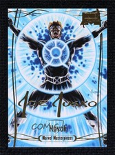 2016 Upper Deck Marvel Masterpieces Gold Foil Signature Series Level 2 Havok 0b3