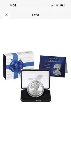 2026 P Congratulations Set American Eagle 1oz Silver Proof Coin Sealed IN HAND