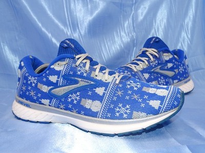 BROOKS REVEL 3 CHRISTMAS EDITION GR 44 SNEAKER GHOST ADRENALINE GLYCERIN  Z7