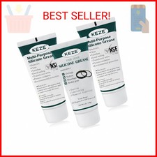 KEZE Silicone Grease Waterproof Food Grade Silicone Sealant Lubricant for Plumbe