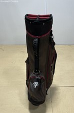 Top Flite 6-Way Divider Golf Stand Bag Black/Red 