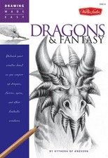 Walter Foster Drawing Made Easy Dragons Fantasy Book