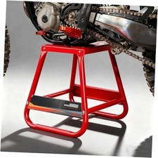 Motorcycle Stand Detachable Dirt Bike Stand Universal Anti-skid Red