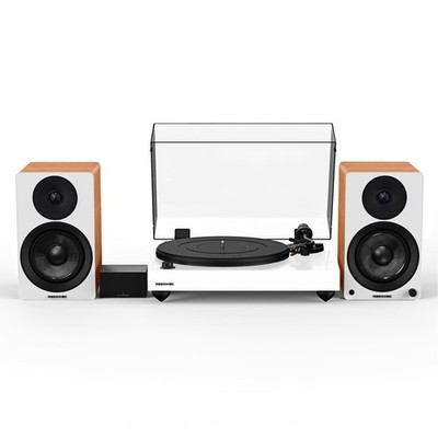 Fluance RT82 Vinyl Turntable, PA10 Preamp, Ai41 Powered 5'' Bookshelf Speakers