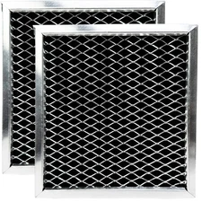 EvertechPRO 8206230A Microwave Charcoal Filter for Whirlpool 2 Pack