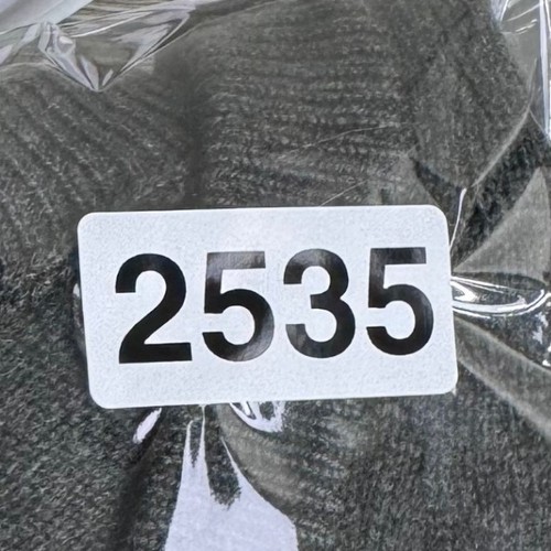LL Bean 100 % Lammwolle Pullover Weste Herren Large grau V-Ausschnitt klassisch Strick - Bild 9 von 9