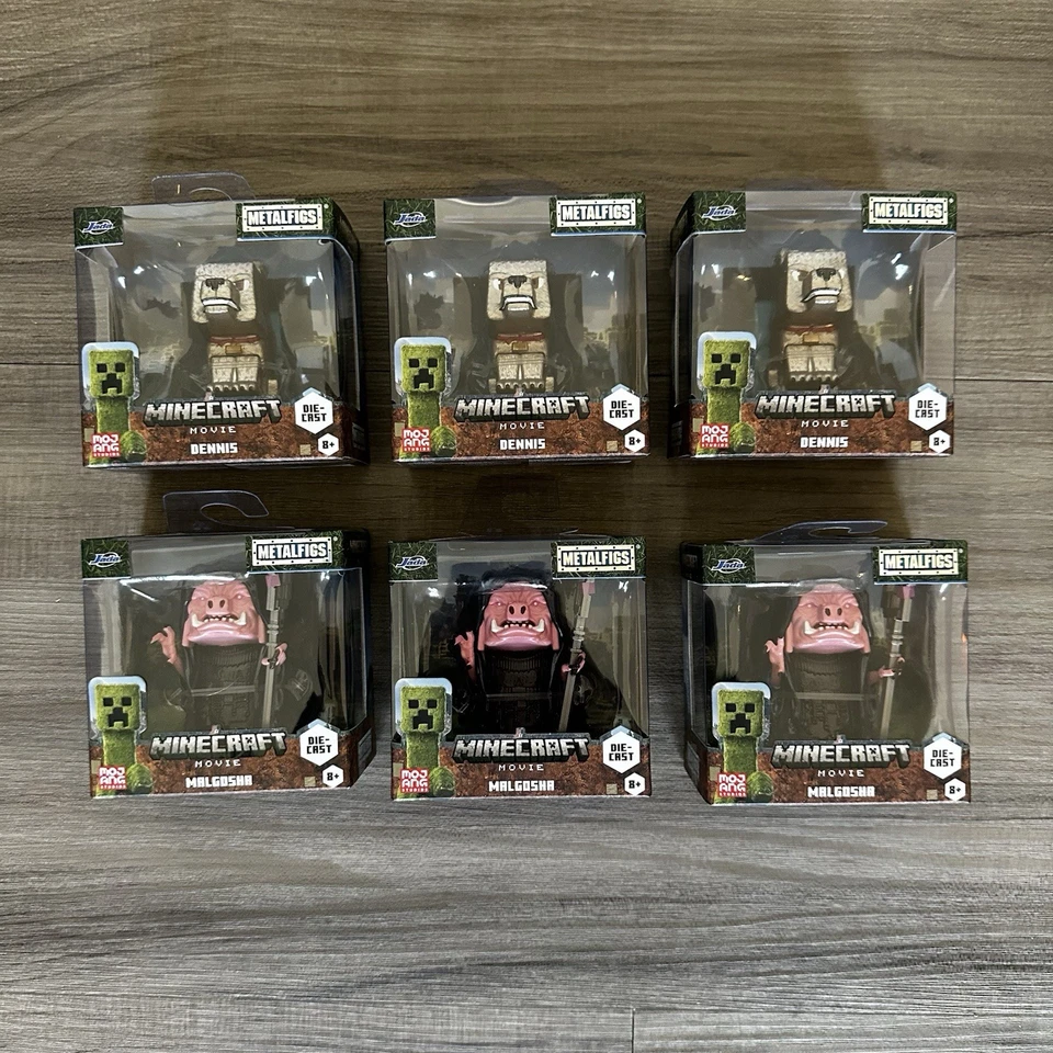 20 多个选项! Minecraft 动作玩偶 - 美泰 Mojang 15 年,电影,地下城 — 第 4/4 张图片