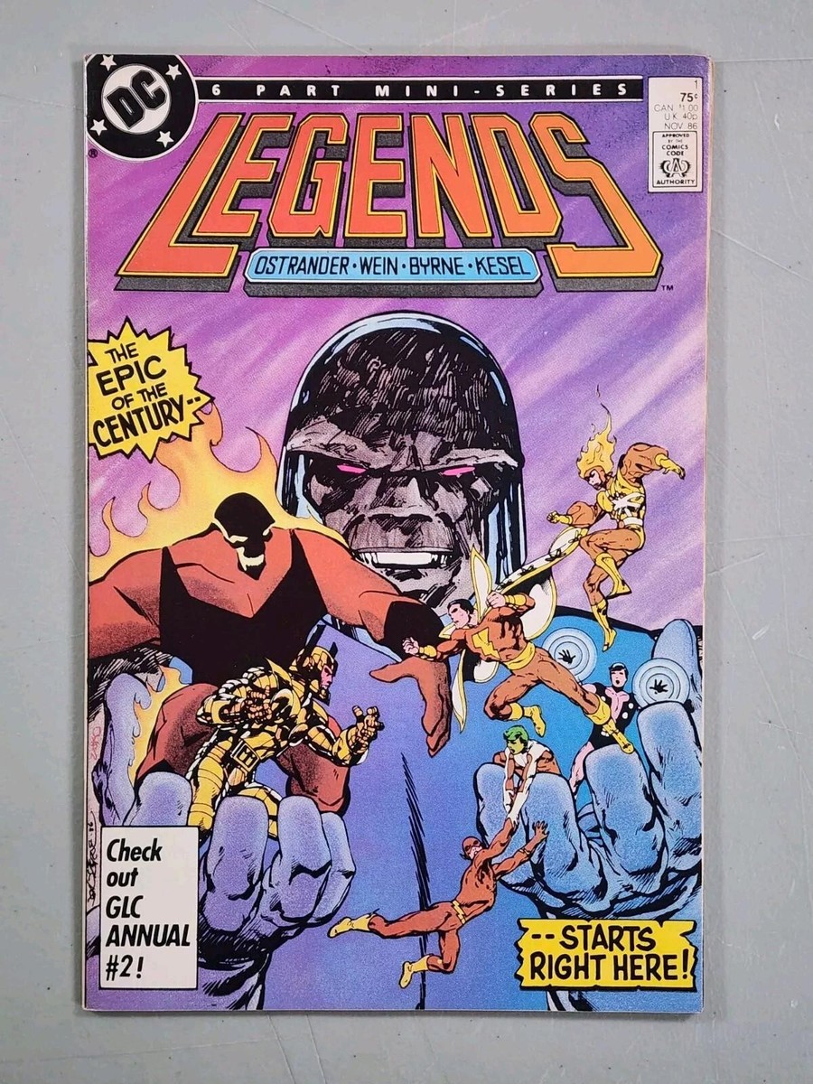 Legends #1 (DC Comics November 1986) for sale online | eBay Legends #1 (DC Comics November 1986) for sale online | eBay