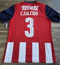Puma Chivas Guadalajara 2017 Copa MX Final Salcido Futbol Soccer Jersey Large #2