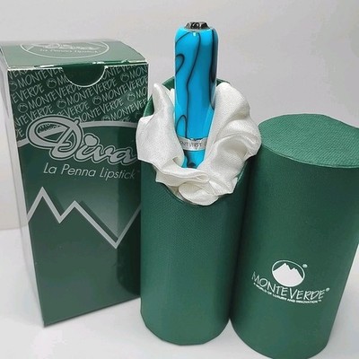 Monteverde Diva Ballpoint La Penna Lipstick 35022 Arizona Turquoise Pen