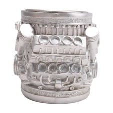 V8 Engines Edelstahl Kaffeebecher, Auto Motor Kaffeetasse mit Isolierung7146