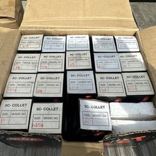 MHC 5C Collet Set 18 Pc Assorted Sizes 1/16  - 1-1/8  Machinist Lathe Tooling NOS