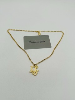 CHRISTIAN DIOR oro bellissima collana vintage