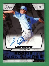2019 Leaf Ultimate JOE RYAN Auto Rookie Signatures Purple 1/1 Twins