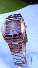 Citizen Eco-Drive Damen Armbanduhr Titan silber/blau 100 m Datum …
