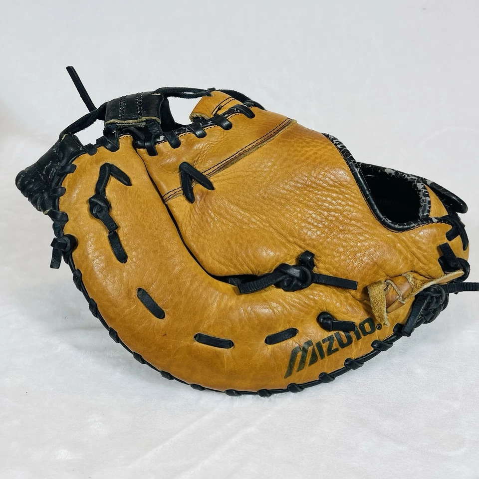Перчатка Mizuno GXF-90 12,5 дюйма сломанная для бейсбола софтбола первой базы правый бросок - Изображение 3 из 4