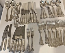 Arthur Price of England EPNS A1 Silver Plated Cutlery 8 place settings