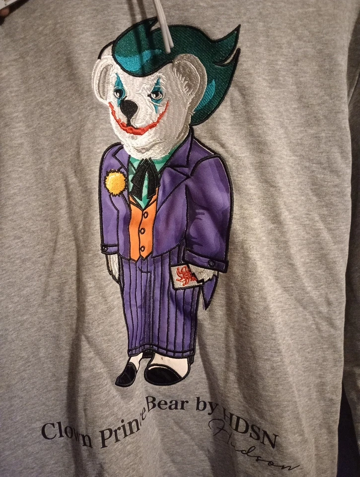 Толстовка с капюшоном Hudson Crown Prince Bear средний размер - Изображение 2 из 3