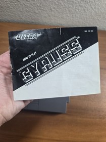 Nintendo Gyruss NES Game Cartridge With Manual & Sleeve