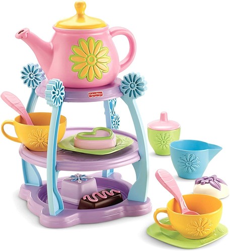 Fisher Price Servin Surprises Tea Party Set Tea for Two 2+ years Very Rare - Picture 10 of 10