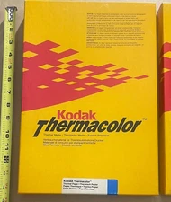NEW VTG EXP 8x14 Kodak THERMACOLOR Thermal Media Paper UNOPENED 100 Sheets NOS