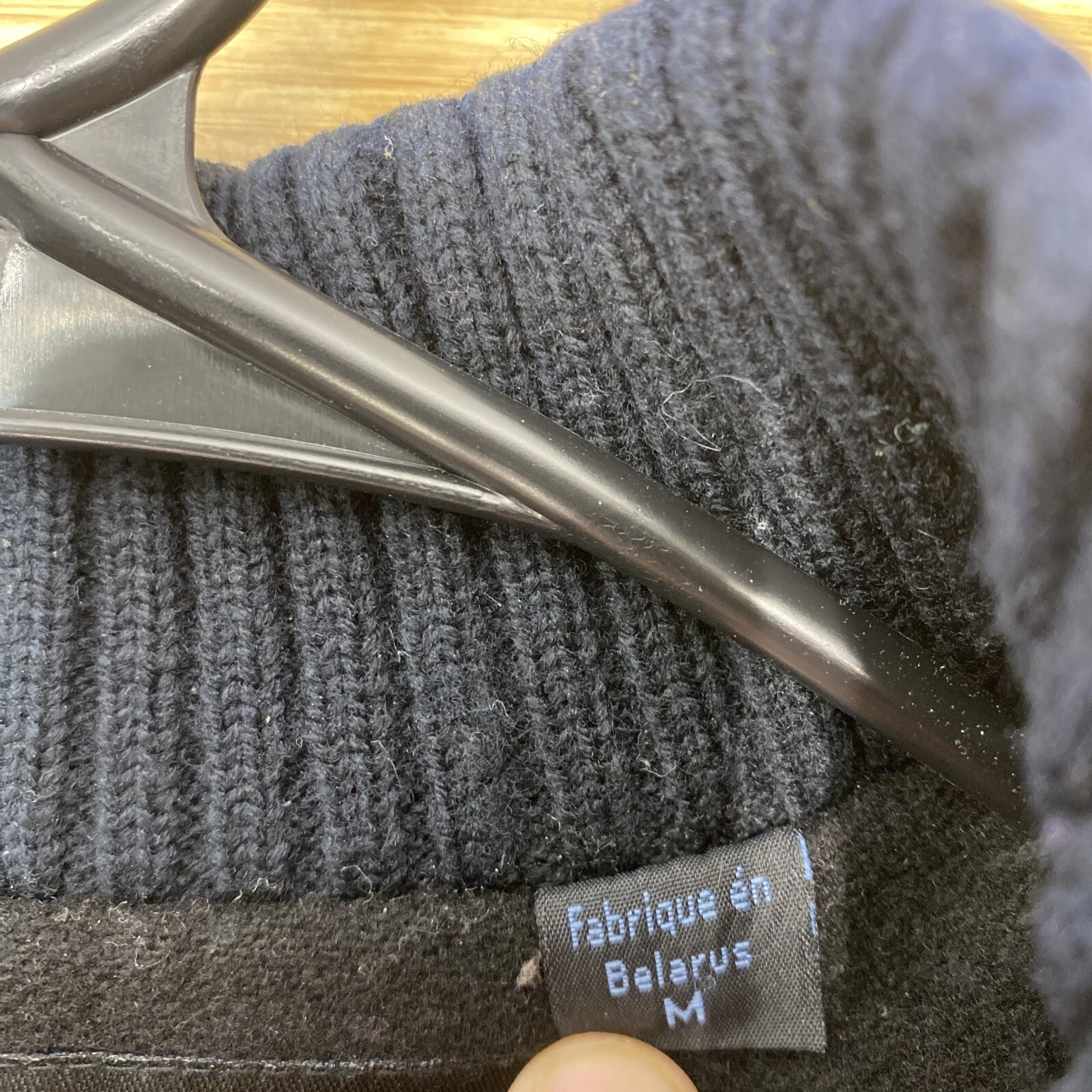 Abrigo Para Hombre Kenneth Cole Talla M Chaqueta Casual De Primavera Negro - product detail image 9