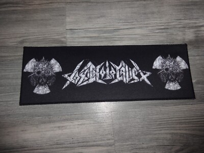 Toxic Holocaust Back Patch Back Strip Thrash Metal Hellripper Nocturnal *